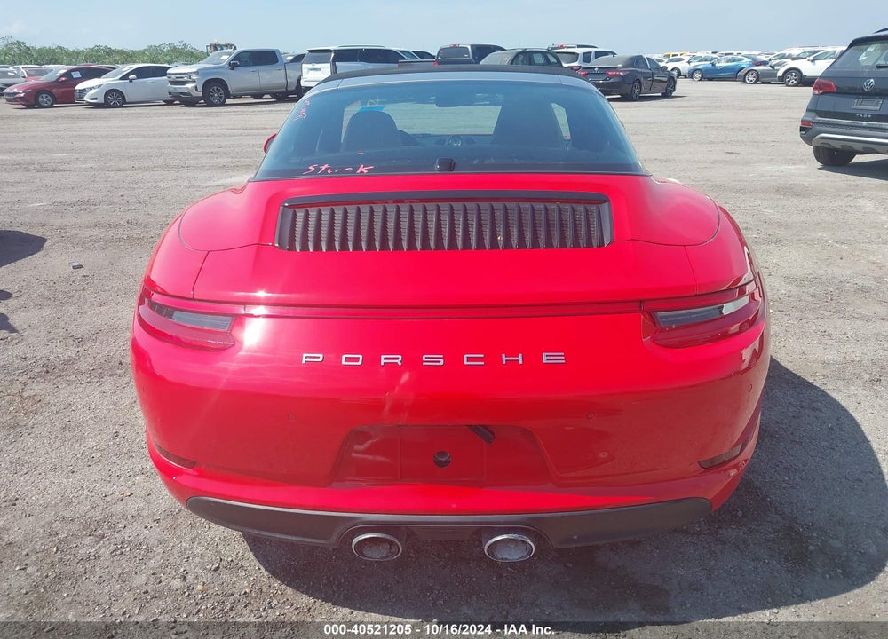 2018 PORSCHE 911 TARGA 4S VIN: WP0BB2A93JS134762
