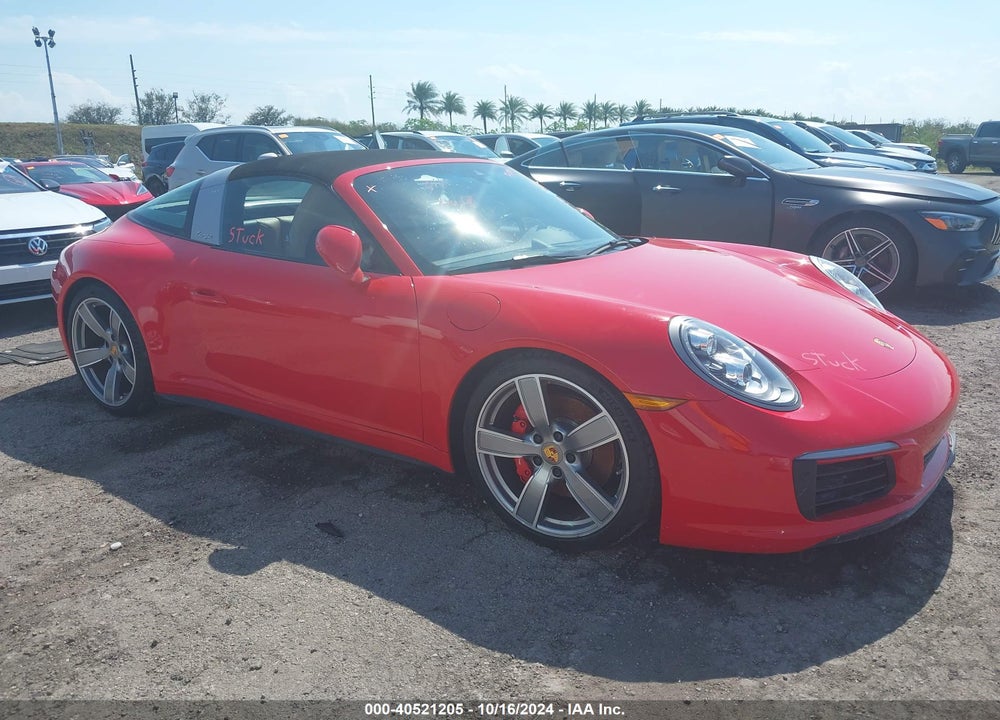 2018 PORSCHE 911 TARGA 4S VIN: WP0BB2A93JS134762