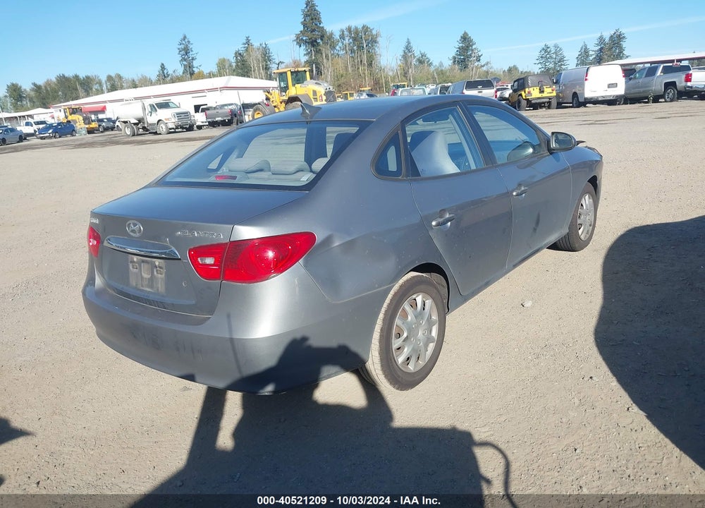 2010 HYUNDAI ELANTRA GLS VIN: KMHDU4AD7AU065030
