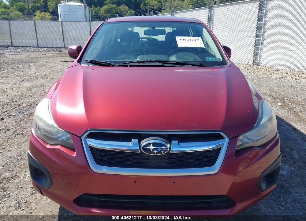 2014 SUBARU IMPREZA 2.0I PREMIUM VIN: JF1GPAC64E8262599