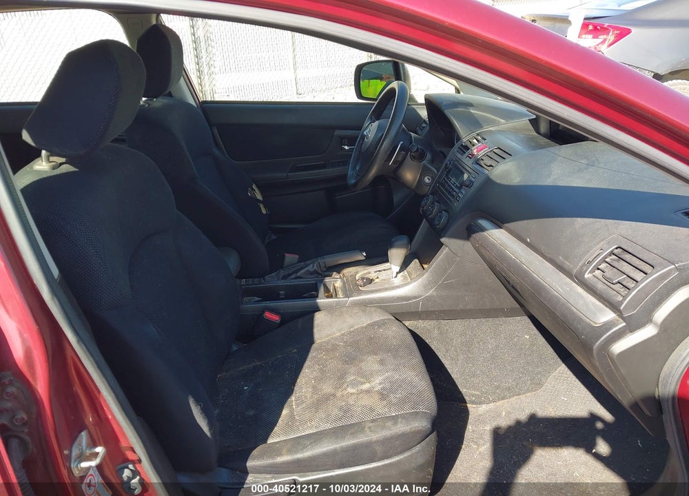 2014 SUBARU IMPREZA 2.0I PREMIUM VIN: JF1GPAC64E8262599
