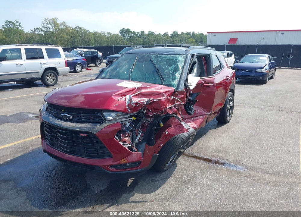 2022 CHEVROLET TRAILBLAZER FWD RS VIN: KL79MTSL5NB125072