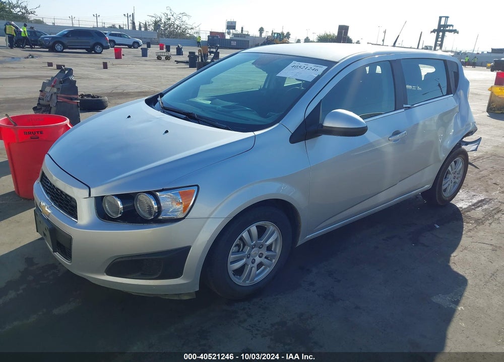 2012 CHEVROLET SONIC 2LT VIN: 1G1JC6SH7C4164563