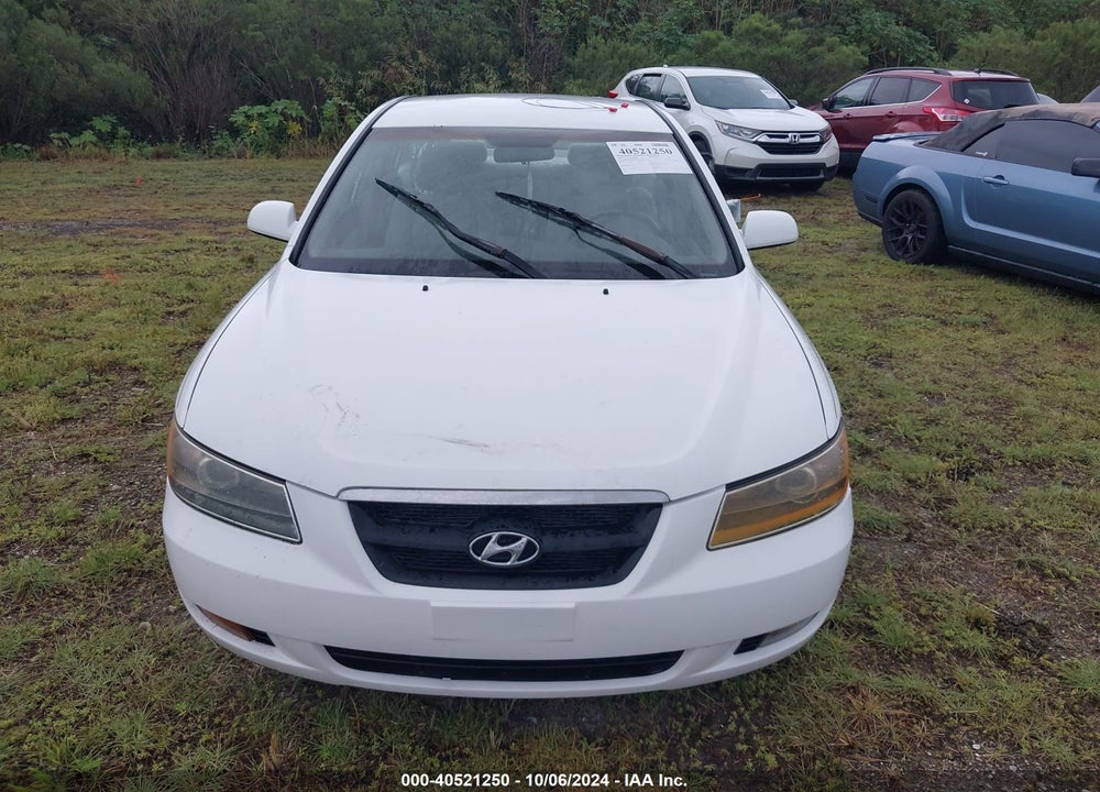 2006 HYUNDAI SONATA GLS VIN: 5NPEU46C26H135205