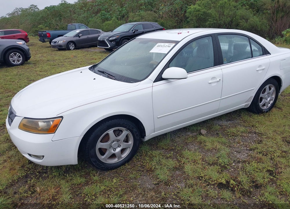 2006 HYUNDAI SONATA GLS VIN: 5NPEU46C26H135205