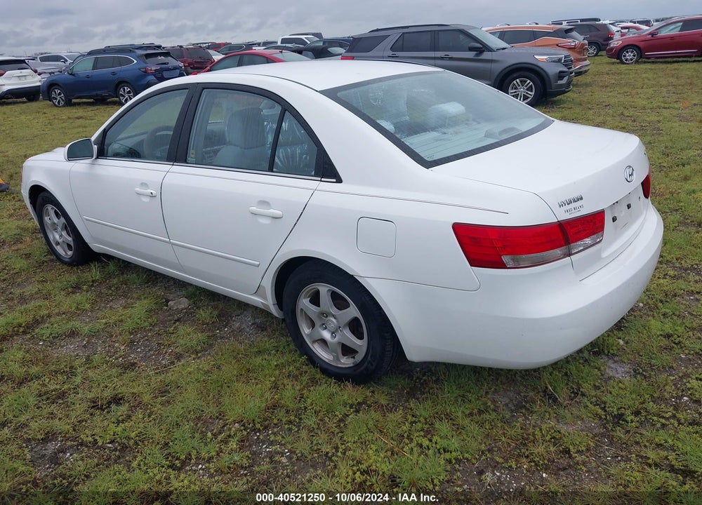 2006 HYUNDAI SONATA GLS VIN: 5NPEU46C26H135205