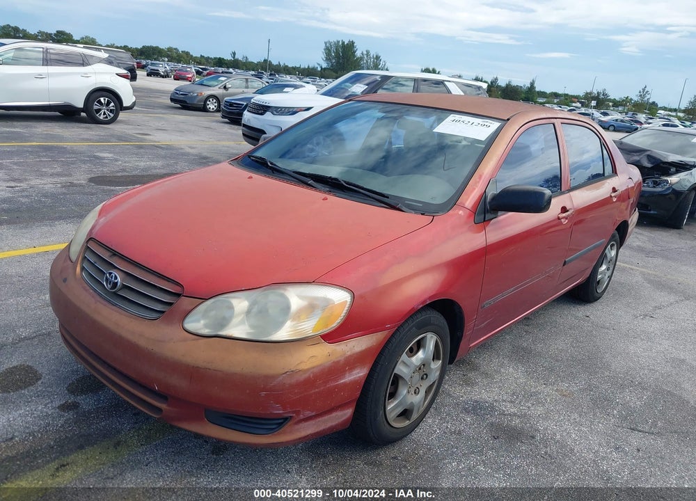 2004 TOYOTA COROLLA CE VIN: 1NXBR32EX4Z204422