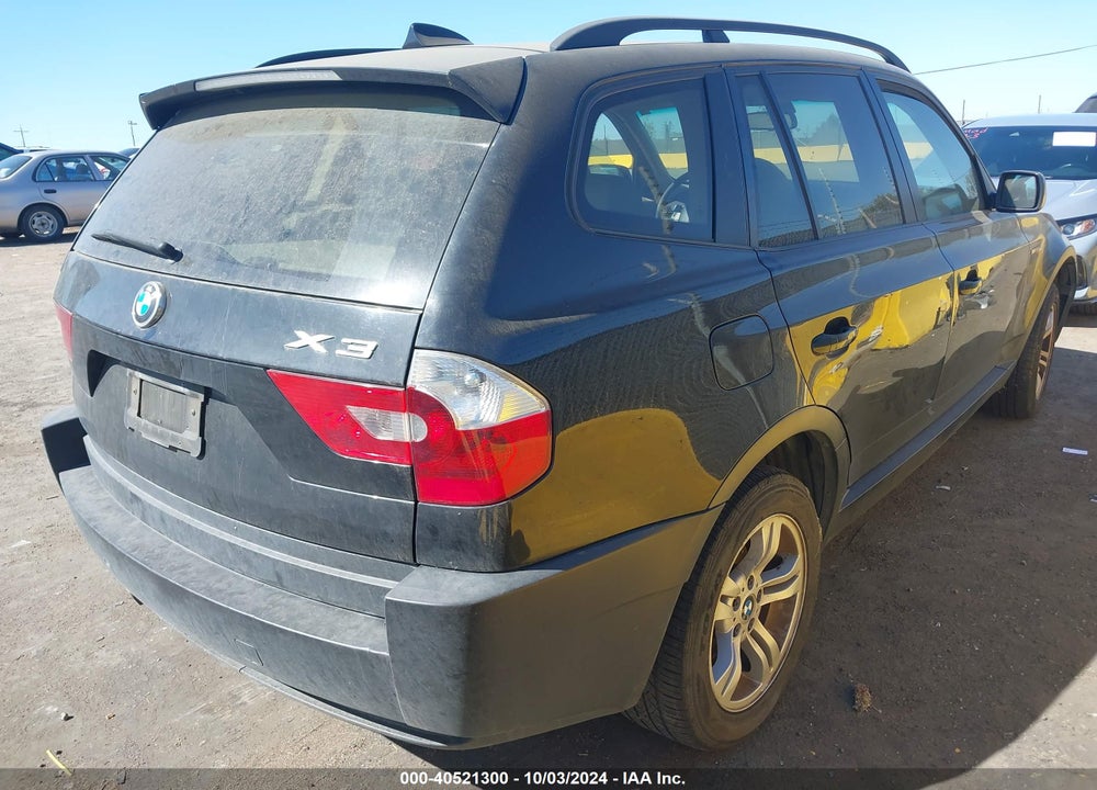 2005 BMW X3 3.0I VIN: WBXPA93445WD21368