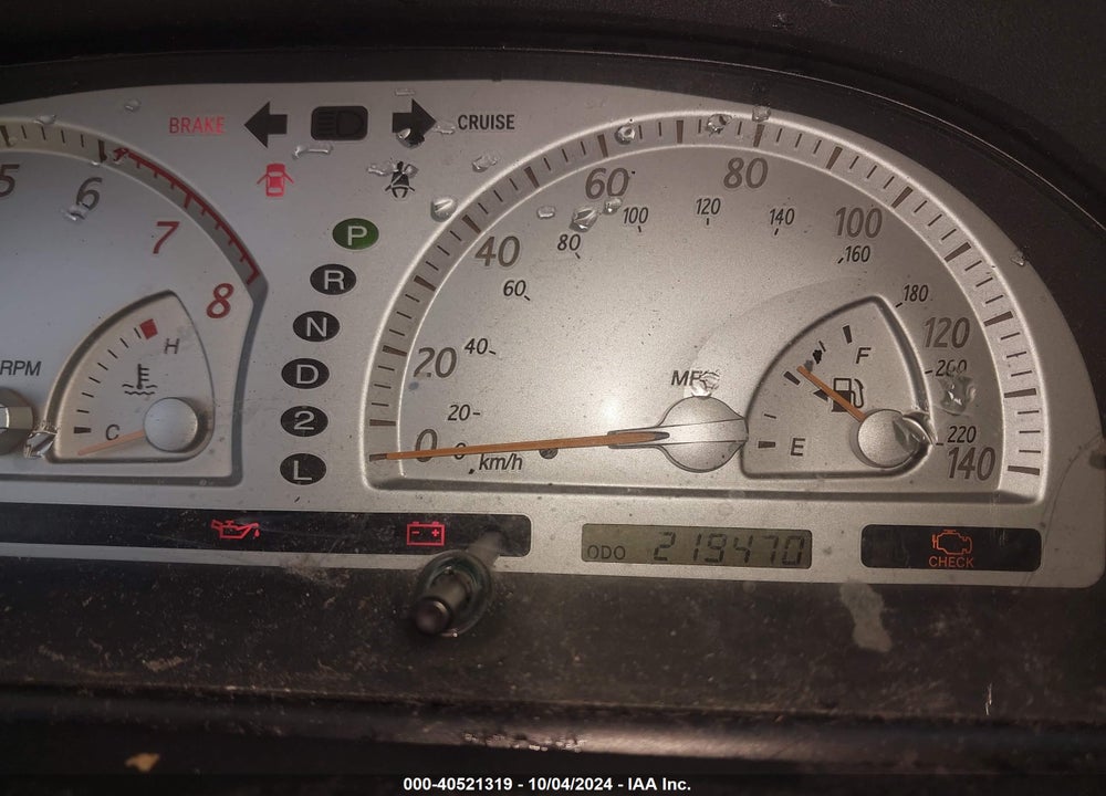 2002 TOYOTA CAMRY SE V6 VIN: JTDBF30KX20005168