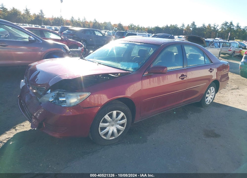 2005 TOYOTA CAMRY LE VIN: 4T1BE32K95U003291