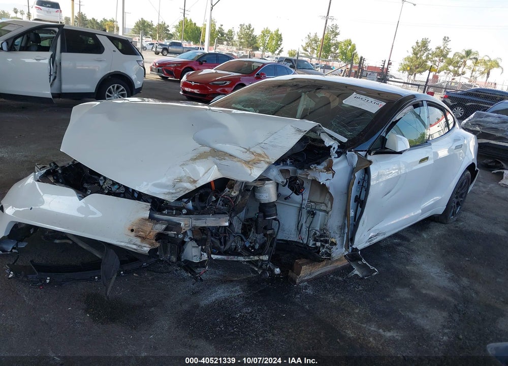 2022 TESLA MODEL S DUAL MOTOR ALL-WHEEL DRIVE VIN: 5YJSA1E57NF479090