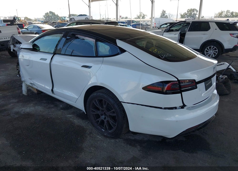 2022 TESLA MODEL S DUAL MOTOR ALL-WHEEL DRIVE VIN: 5YJSA1E57NF479090