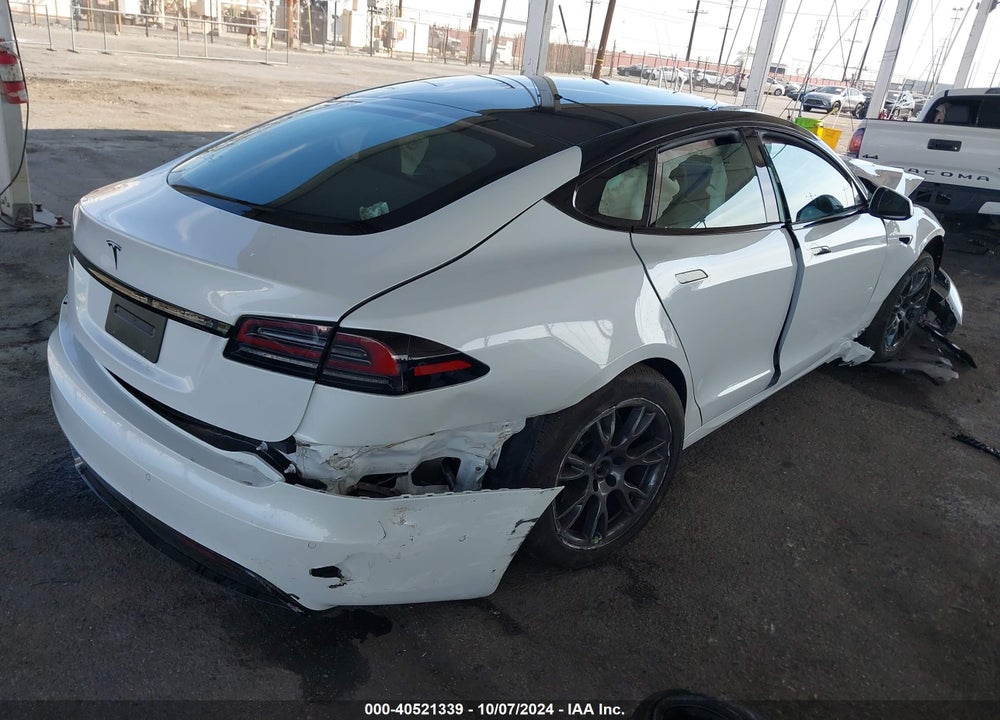 2022 TESLA MODEL S DUAL MOTOR ALL-WHEEL DRIVE VIN: 5YJSA1E57NF479090