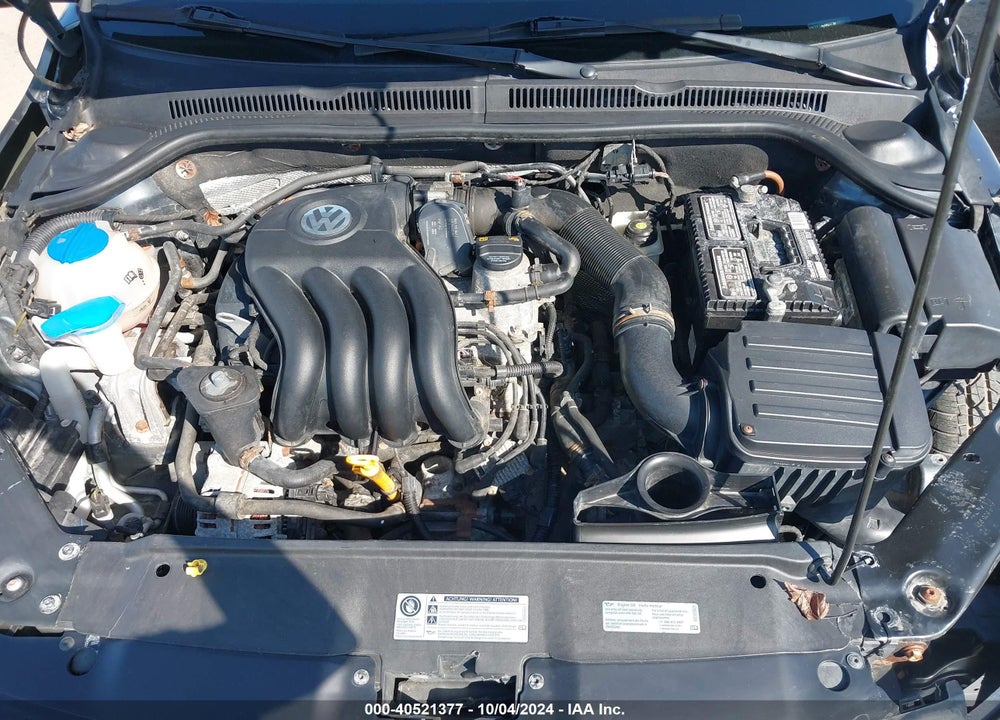 2012 VOLKSWAGEN JETTA 2.0L S VIN: 3VW2K7AJ9CM382711