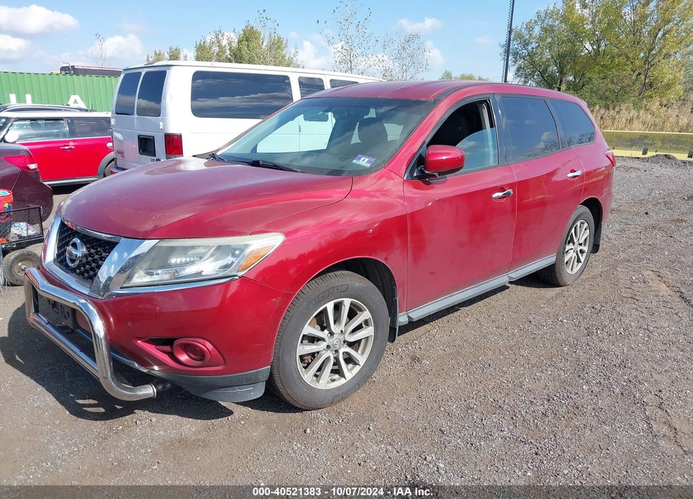 2013 NISSAN PATHFINDER S VIN: 5N1AR2MM1DC674208