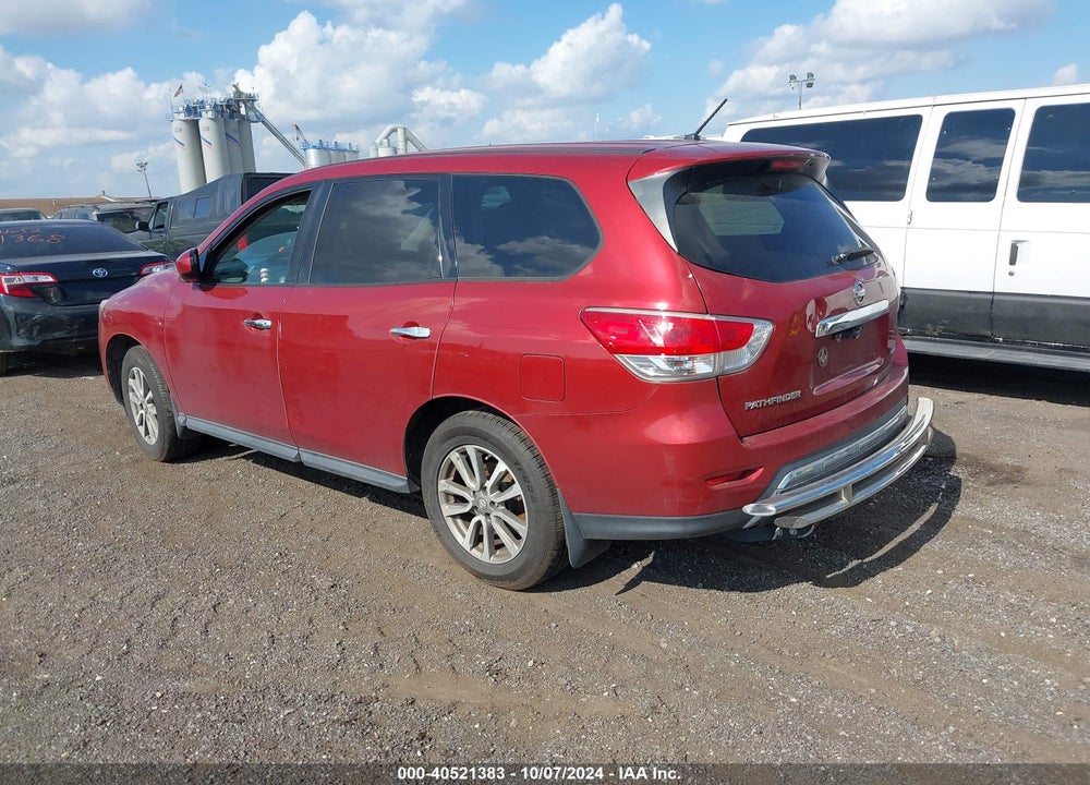 2013 NISSAN PATHFINDER S VIN: 5N1AR2MM1DC674208