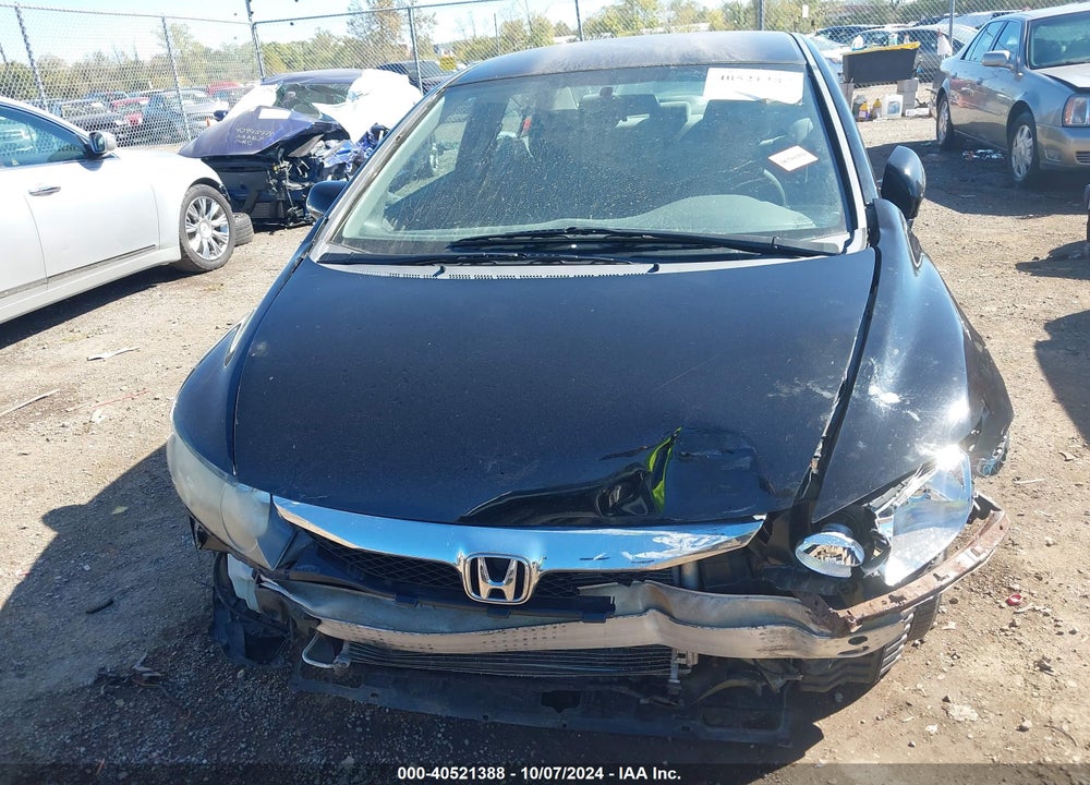 2010 HONDA CIVIC LX VIN: 19XFA1F55AE012069