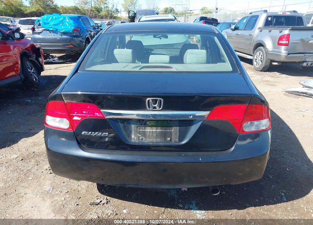 2010 HONDA CIVIC LX VIN: 19XFA1F55AE012069