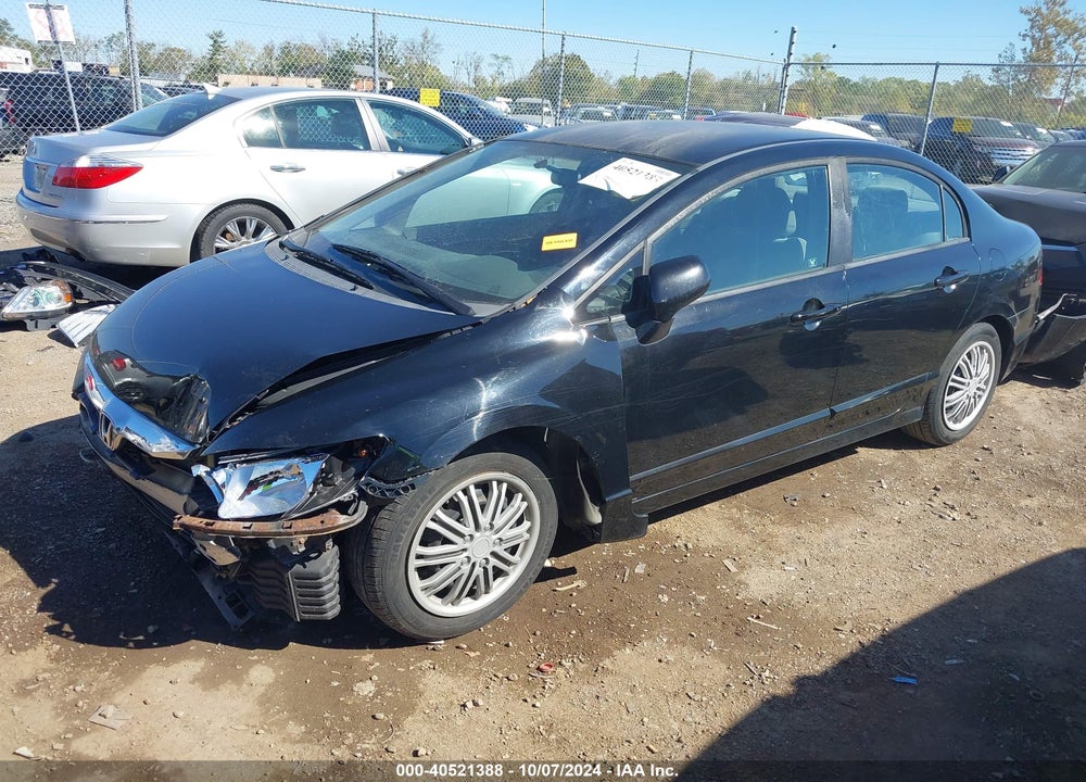 2010 HONDA CIVIC LX VIN: 19XFA1F55AE012069