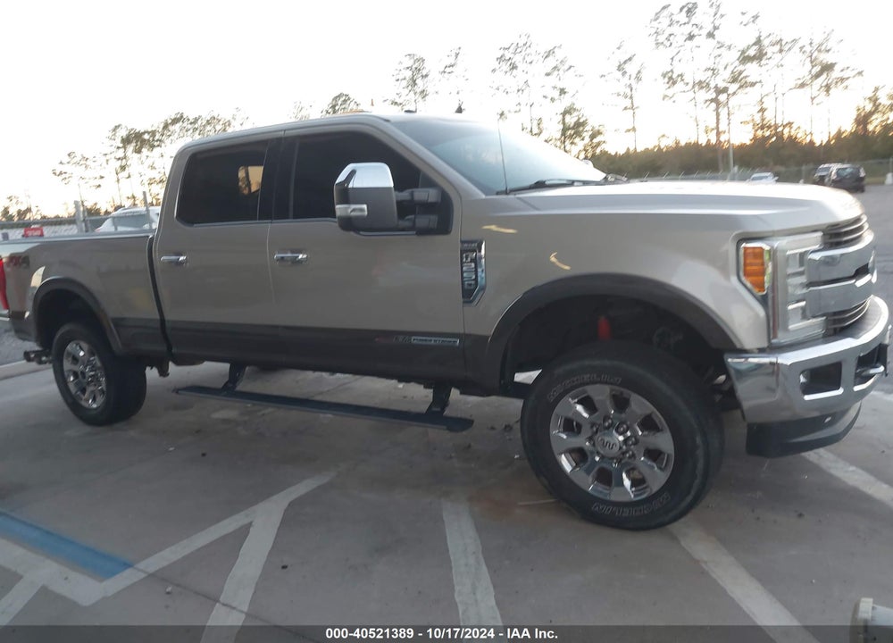 2017 FORD F-250 KING RANCH VIN: 1FT7W2BT0HEB98691
