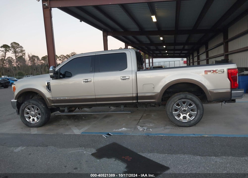 2017 FORD F-250 KING RANCH VIN: 1FT7W2BT0HEB98691