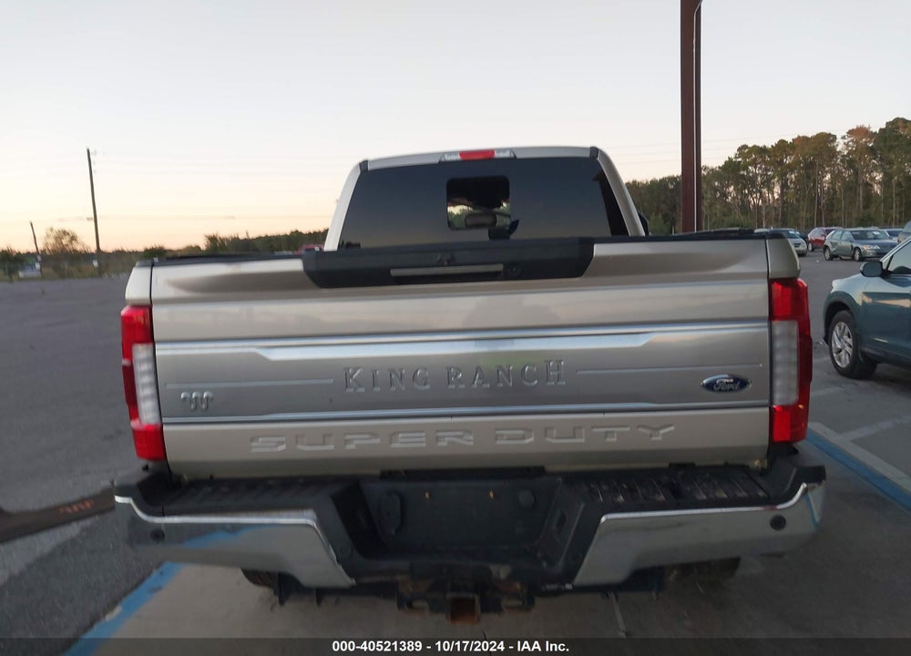 2017 FORD F-250 KING RANCH VIN: 1FT7W2BT0HEB98691