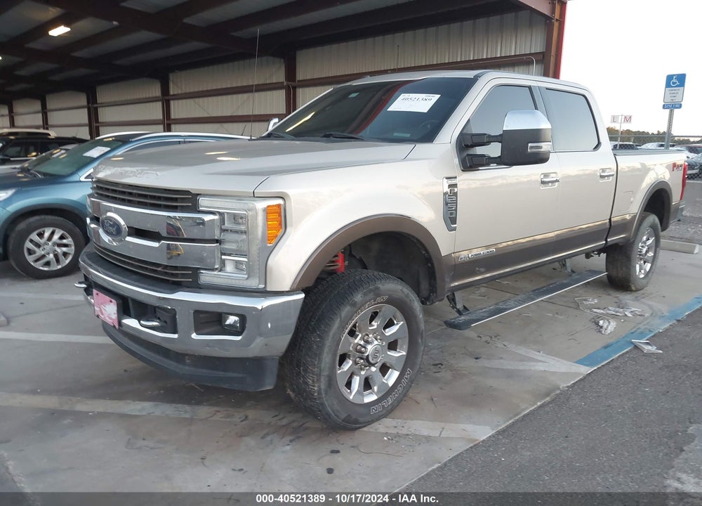 2017 FORD F-250 KING RANCH VIN: 1FT7W2BT0HEB98691
