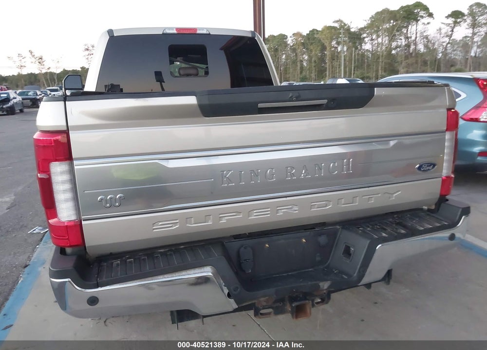 2017 FORD F-250 KING RANCH VIN: 1FT7W2BT0HEB98691