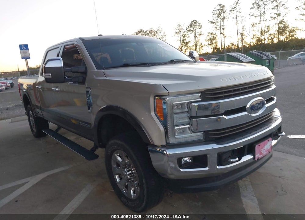 2017 FORD F-250 KING RANCH VIN: 1FT7W2BT0HEB98691