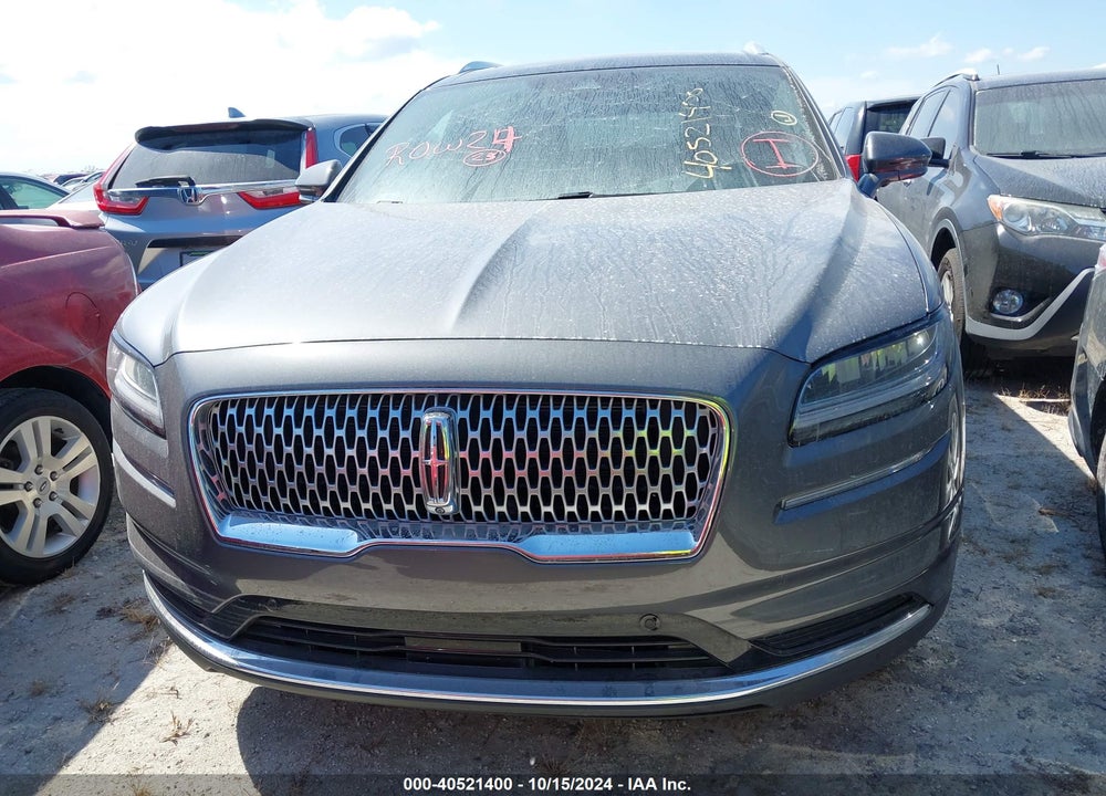 2022 LINCOLN NAUTILUS RESERVE VIN: 2LMPJ8KP2NBL09575