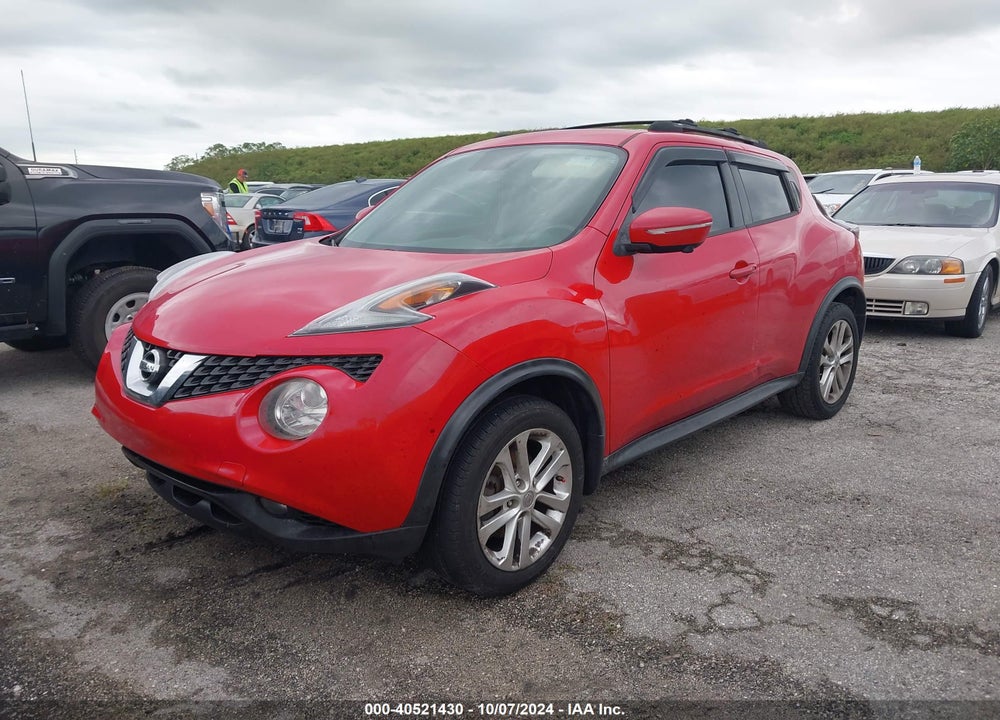 2015 NISSAN JUKE SL VIN: JN8AF5MR3FT500934
