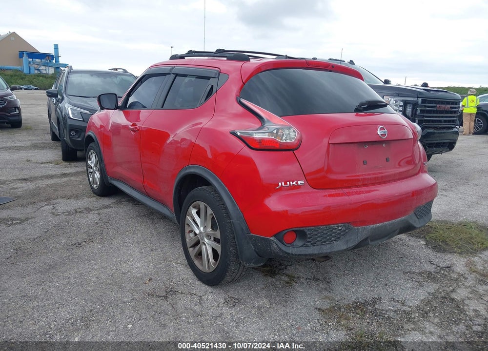 2015 NISSAN JUKE SL VIN: JN8AF5MR3FT500934