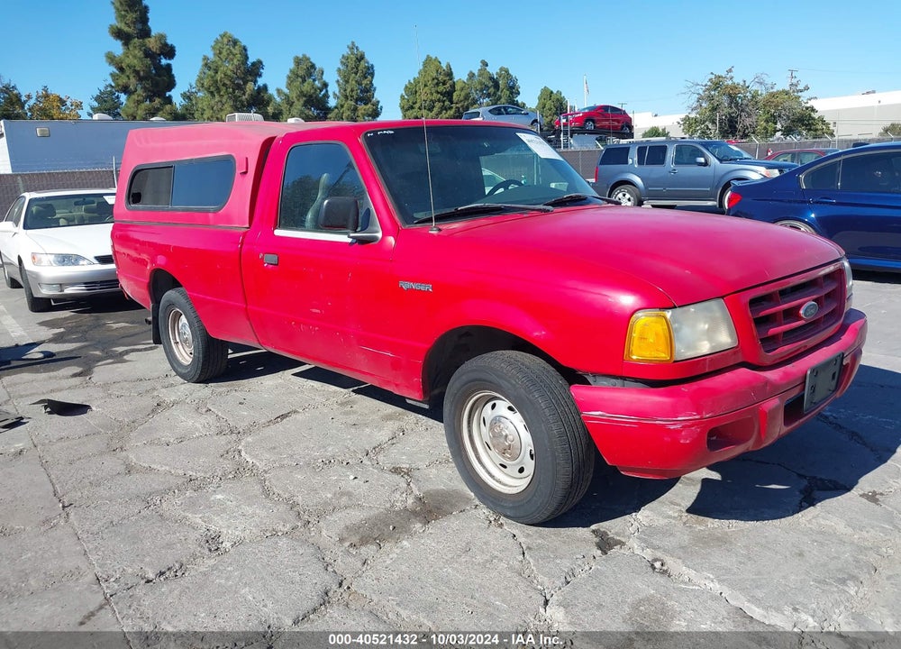 2001 FORD RANGER XL/XLT VIN: 1FTYR10D61PB36773