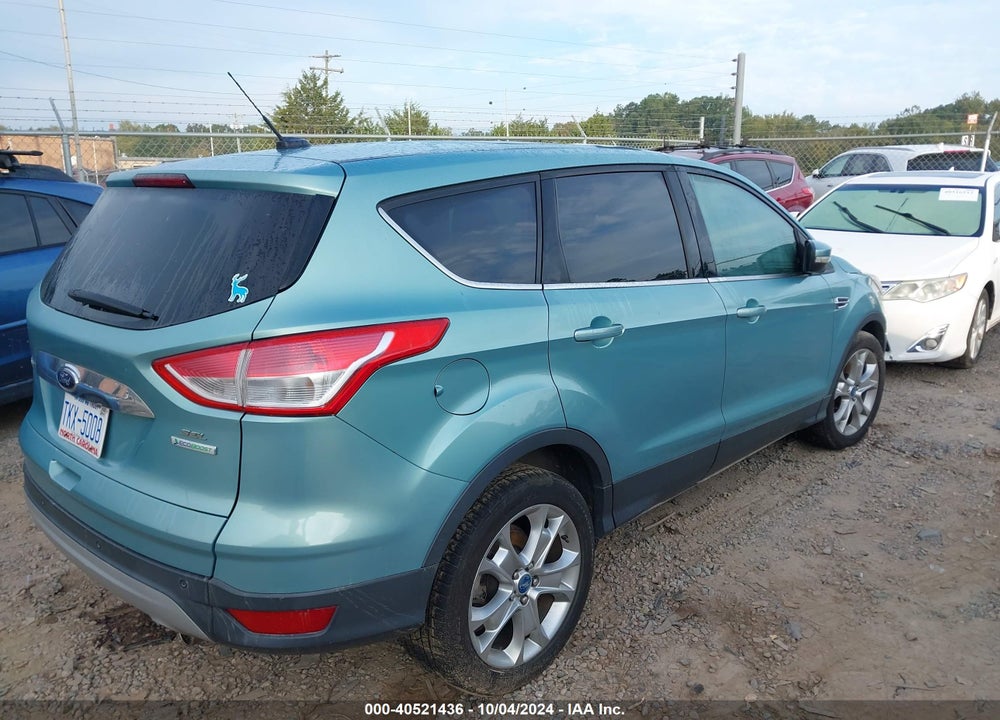 2013 FORD ESCAPE SEL VIN: 1FMCU0H9XDUA61516