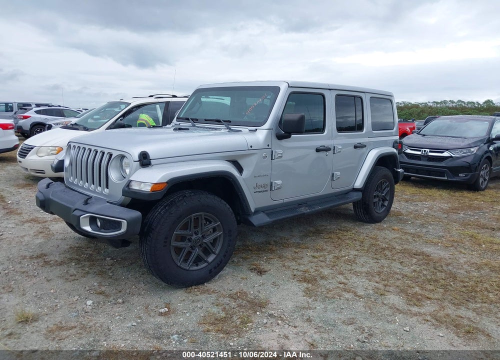 2022 ANGLER JEEP WR UNLIMITED SAHARA 4X4 VIN: 1C4HJXENXNW251397