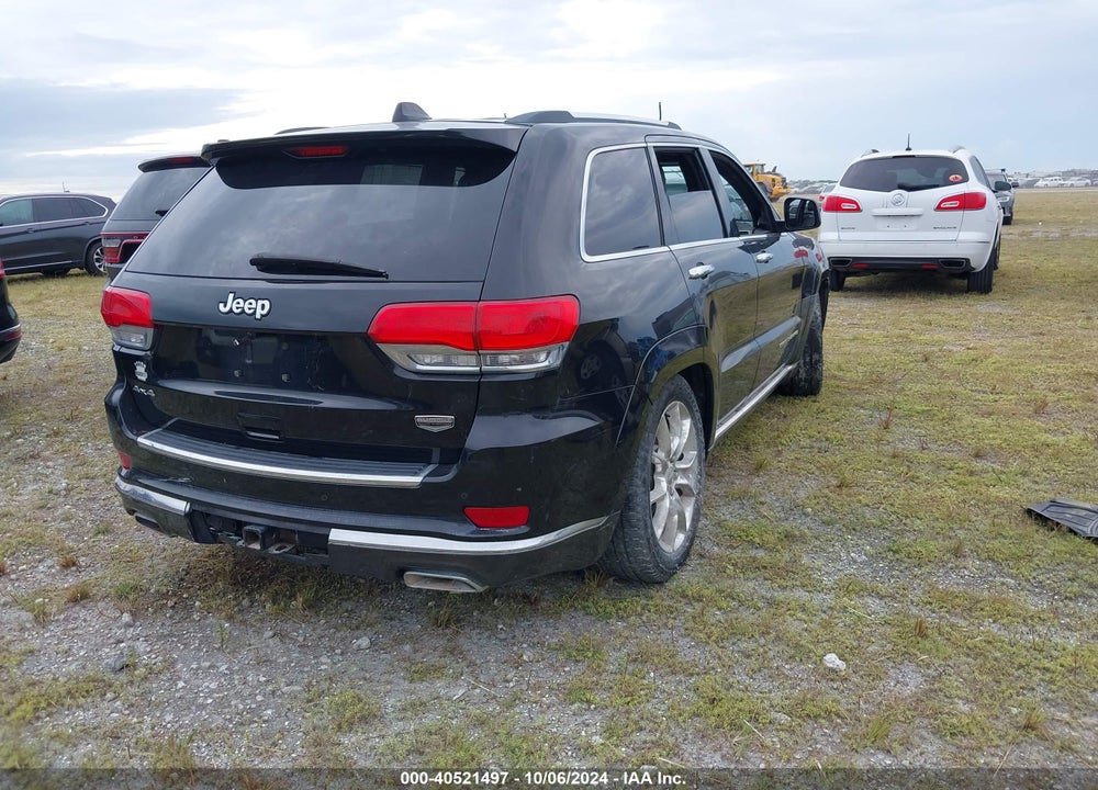 2014 CHEROKEE JEEP GRAND  SUMMIT VIN: 1C4RJFJGXEC587431