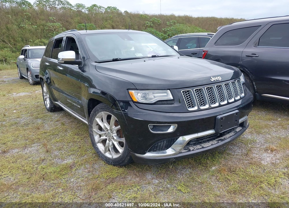 2014 CHEROKEE JEEP GRAND  SUMMIT VIN: 1C4RJFJGXEC587431