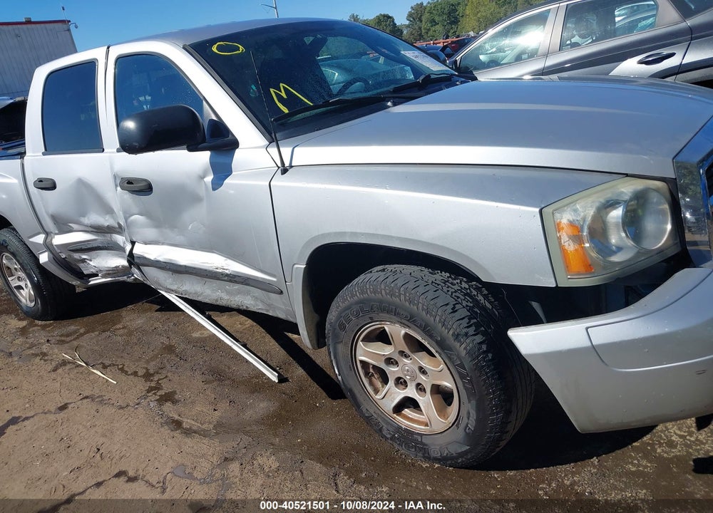 2006 DODGE DAKOTA SLT VIN: 1D7HW48N76S510454