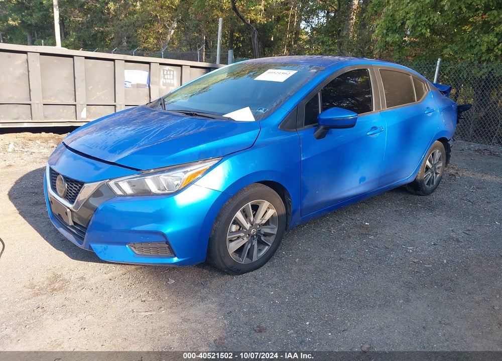 2021 NISSAN VERSA SV XTRONIC CVT VIN: 3N1CN8EV6ML815168