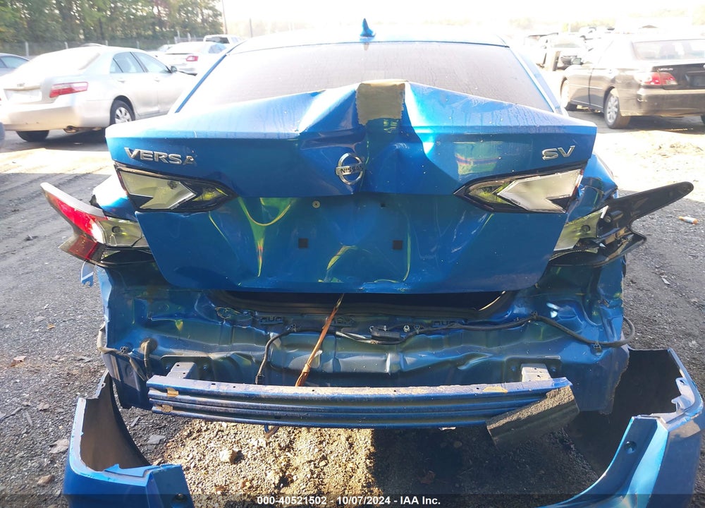 2021 NISSAN VERSA SV XTRONIC CVT VIN: 3N1CN8EV6ML815168