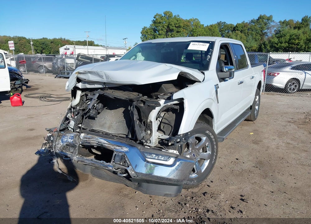 2021 FORD F-150 LARIAT VIN: 1FTFW1E50MKD37944