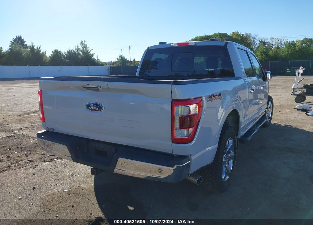 2021 FORD F-150 LARIAT VIN: 1FTFW1E50MKD37944