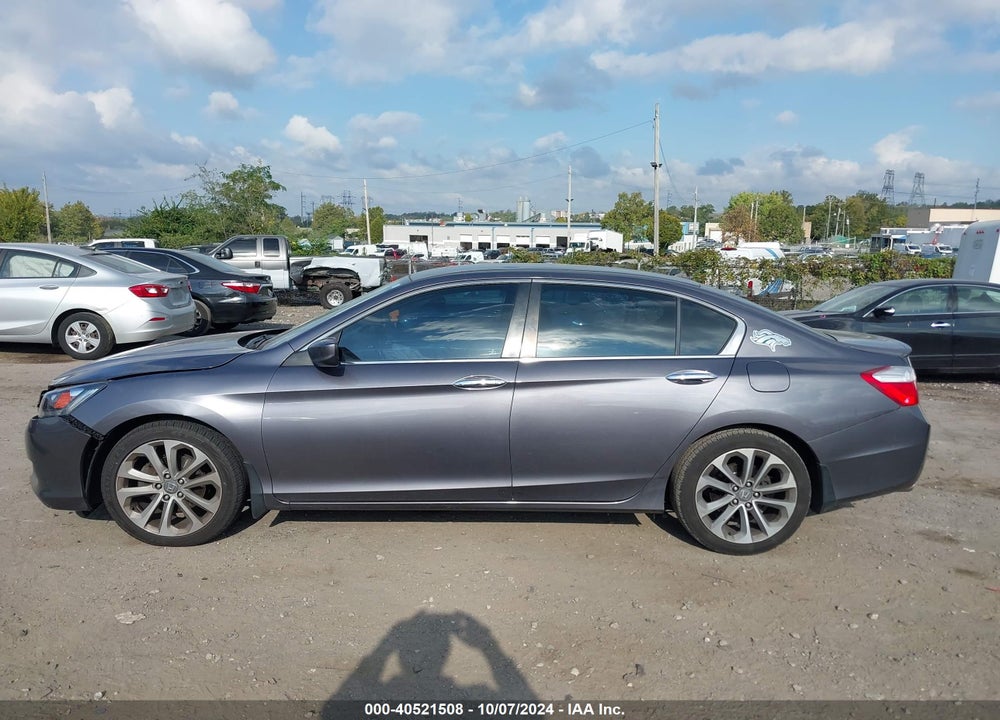 2014 HONDA ACCORD SPORT VIN: 1HGCR2F52EA222091