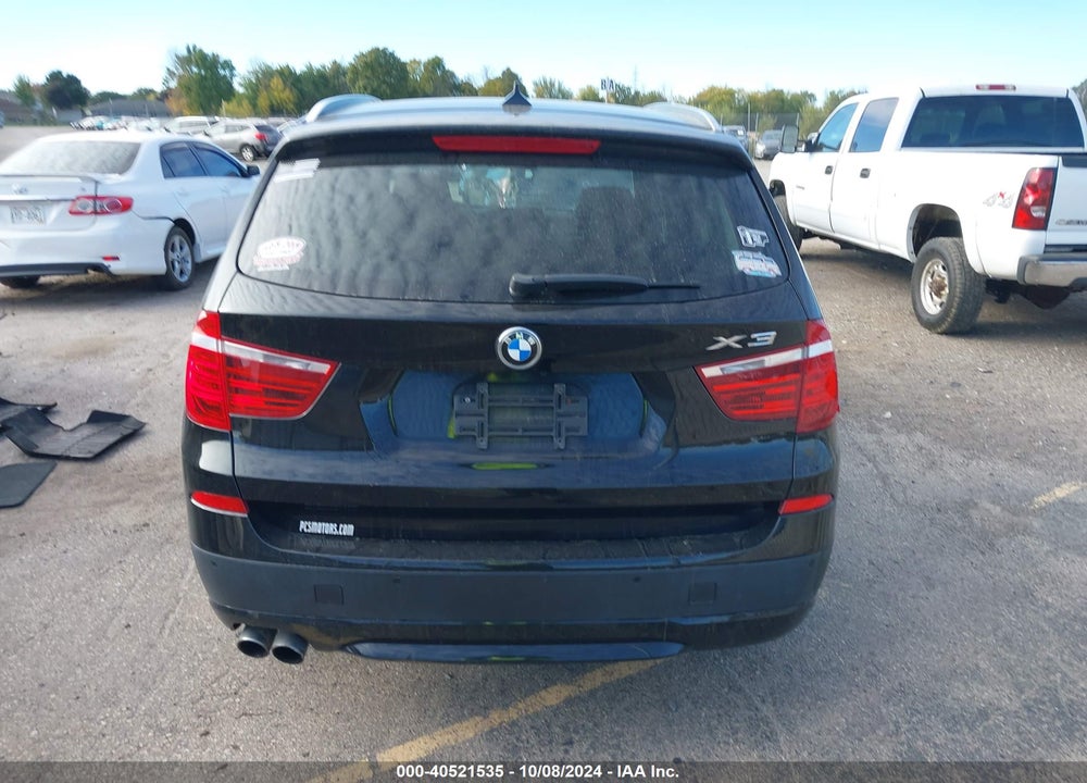 2014 BMW X3 XDRIVE28I VIN: 5UXWX9C52E0D36811
