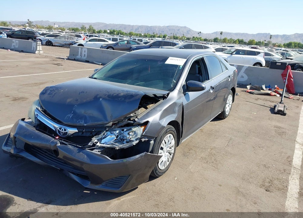 2013 TOYOTA CAMRY LE VIN: 4T4BF1FK9DR306880