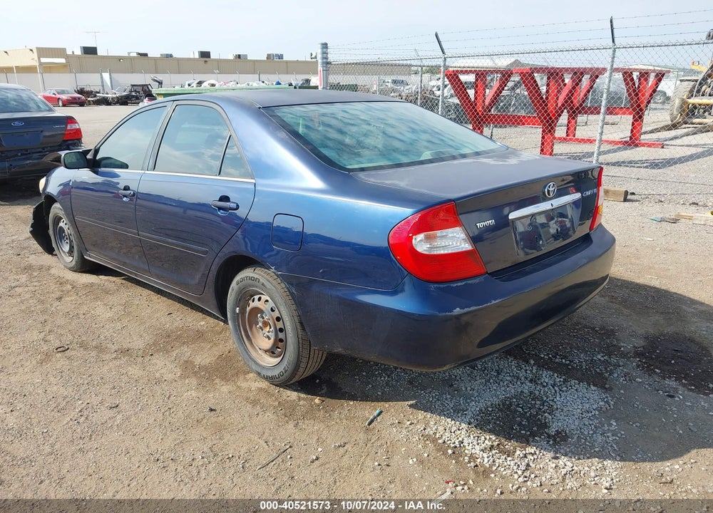 2004 TOYOTA CAMRY LE VIN: JTDBE32K640265487