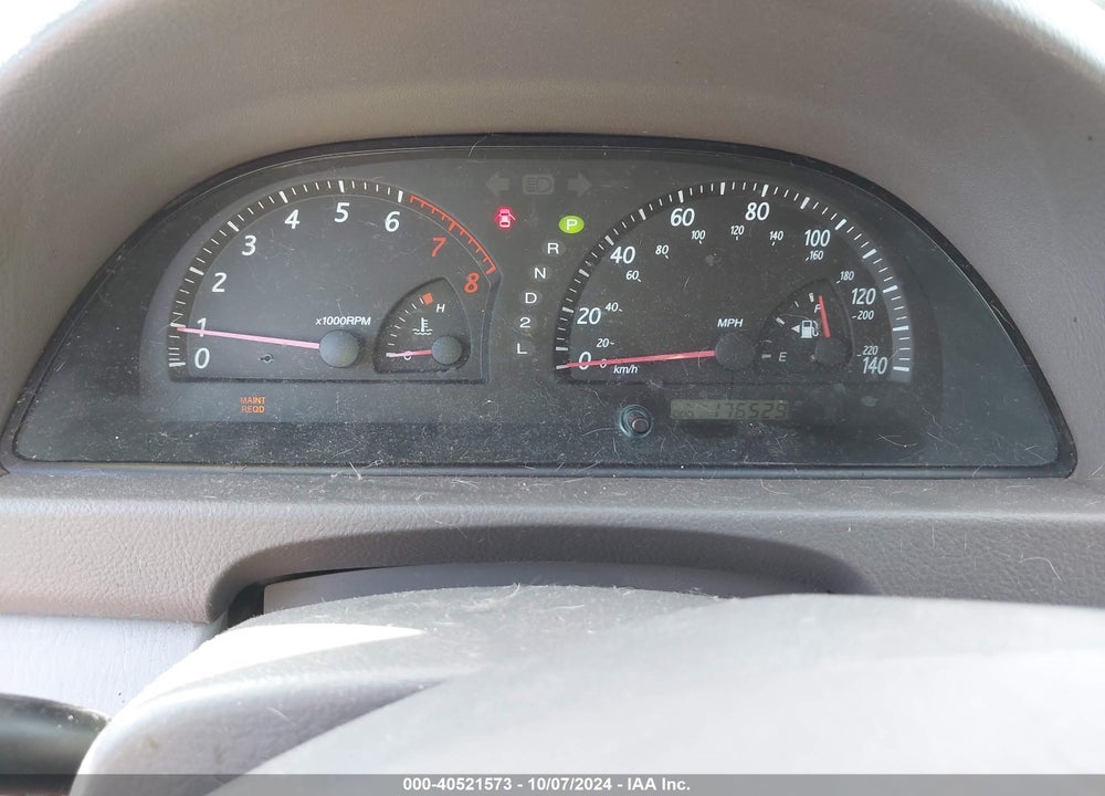 2004 TOYOTA CAMRY LE VIN: JTDBE32K640265487