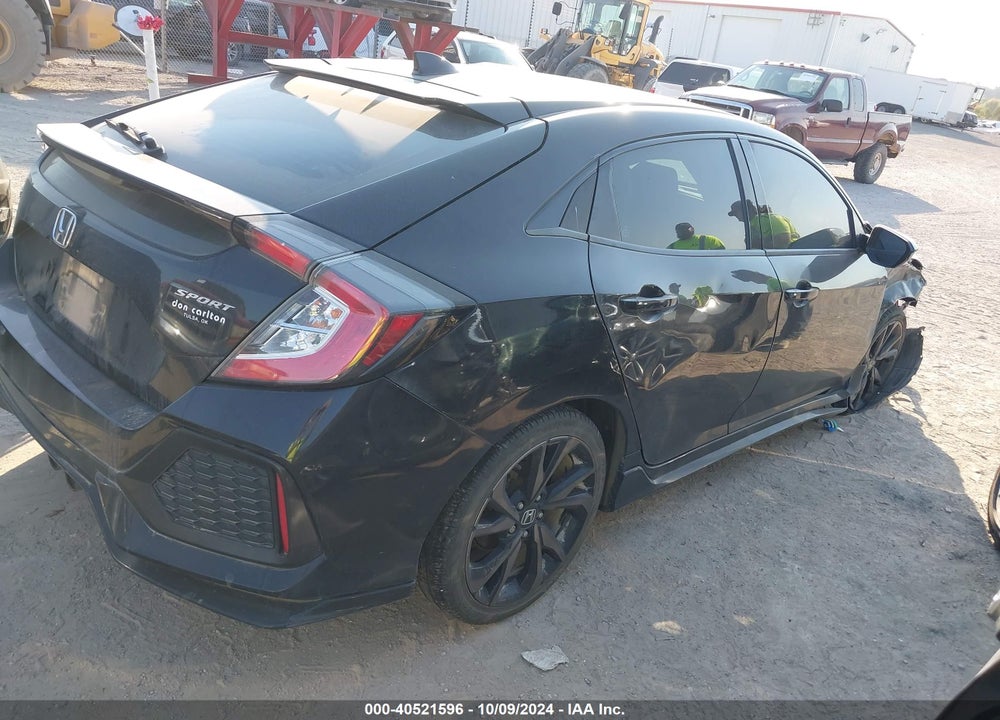 2019 HONDA CIVIC SPORT VIN: SHHFK7H4XKU203887