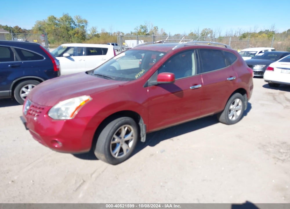 2010 NISSAN ROGUE SL VIN: JN8AS5MV5AW147760