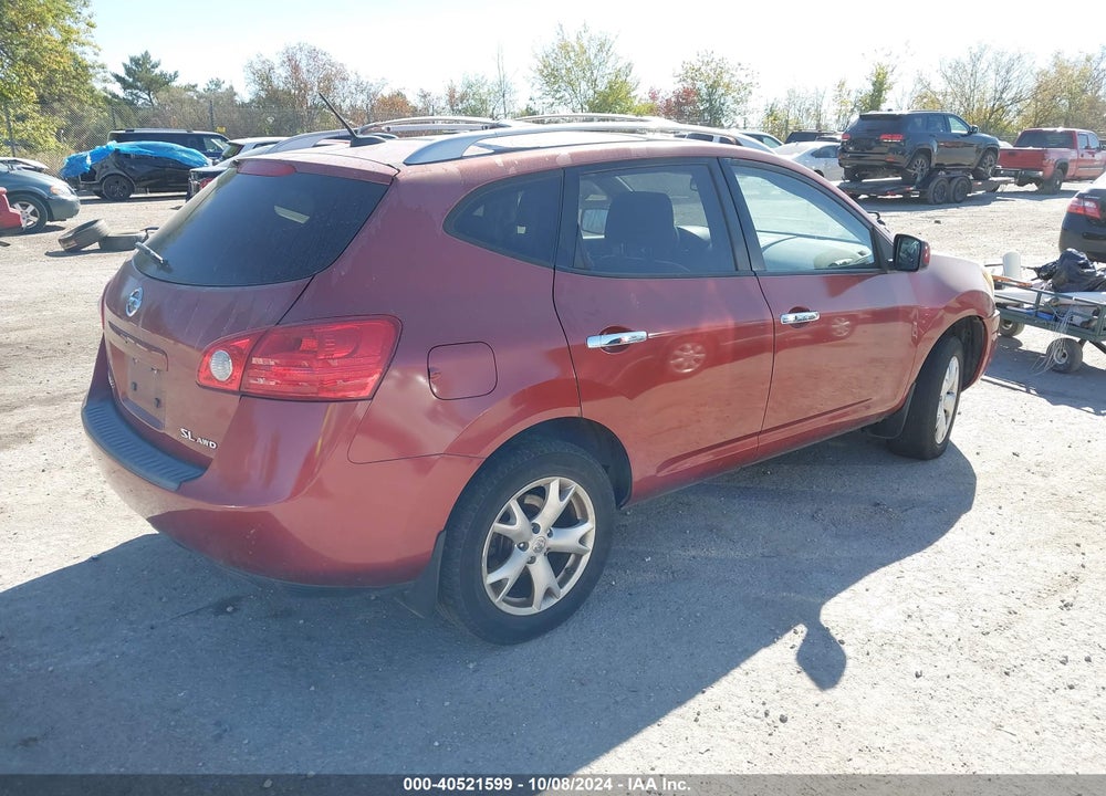 2010 NISSAN ROGUE SL VIN: JN8AS5MV5AW147760
